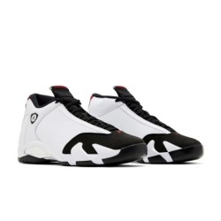 Air Jordan 14 Qualité Noir/Blanc Premium