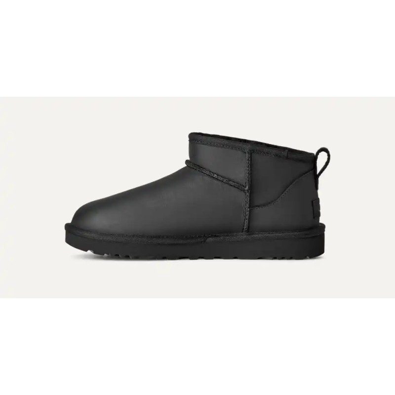 UGG Botte Classic Ultra Mini en Cuir | 1174210
