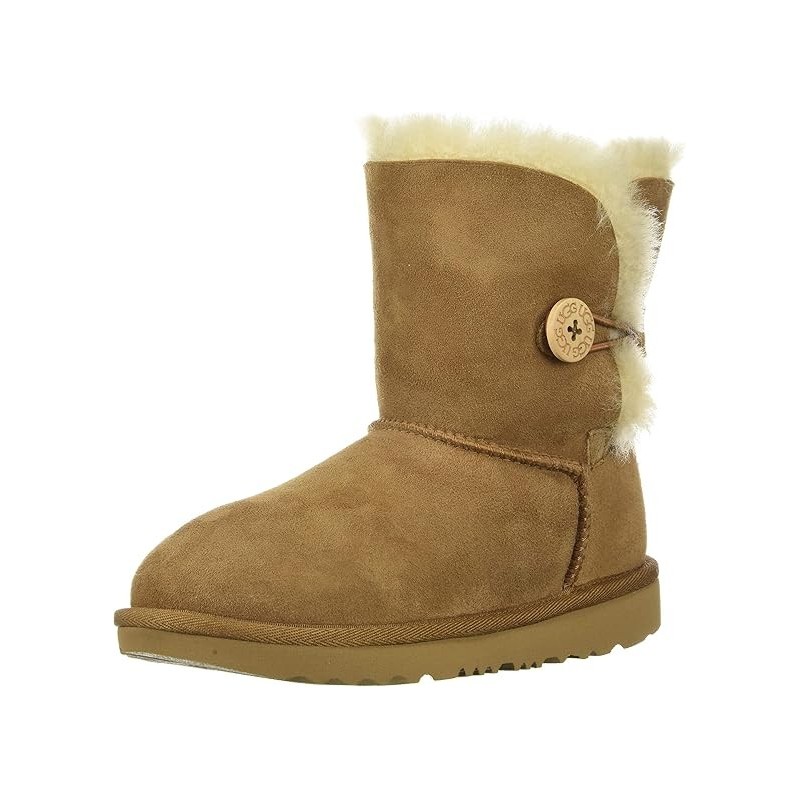 UGG K Bailey Button II Bottes Enfant Semelle Naturelle